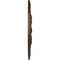 Ekena Millwork Rose and Ribbon Ceiling Medallion (Canopies up to 4"), 23 5/8"OD x 4"ID x 1 1/2"P, Root Beer Crackle CM23RORBC - alternate 2